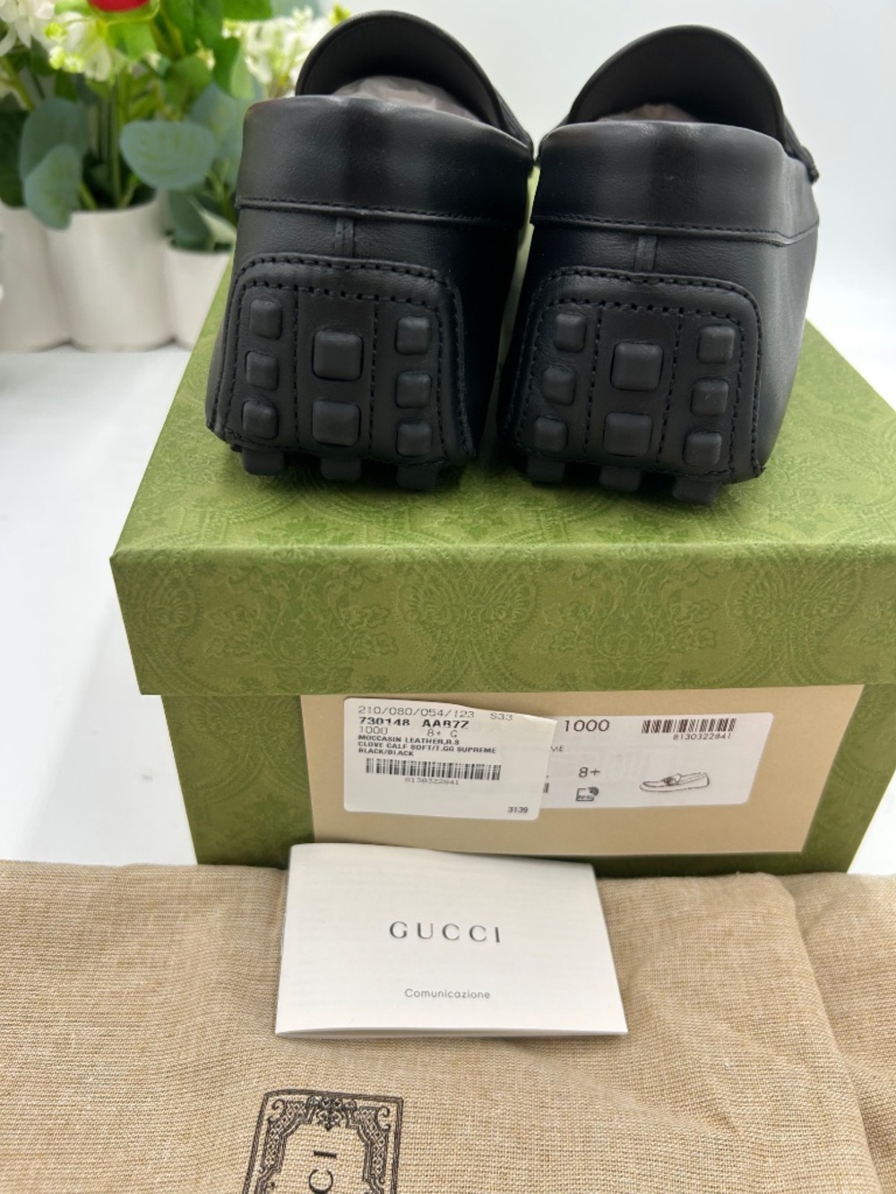 ****************Men’s Gucci interlocking G Driver loafers. Size 8.5.(fits 9 US) - Picture 4 of 8